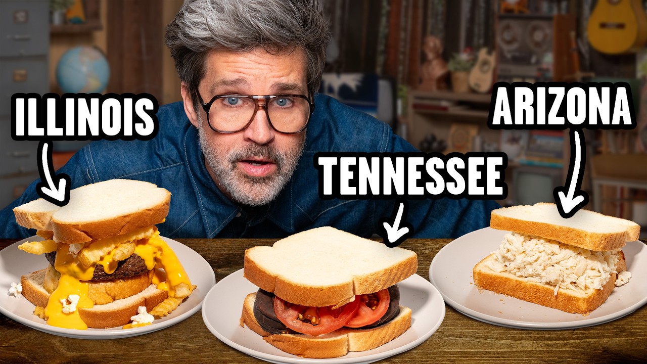 Match The Sandwich To The State