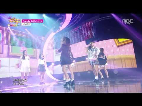 [1080p] 150103 Lovelyz - Candy Jelly Love @ Music Core