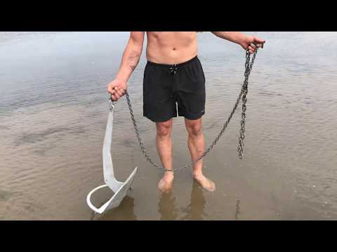 Rocna anchor test in mud