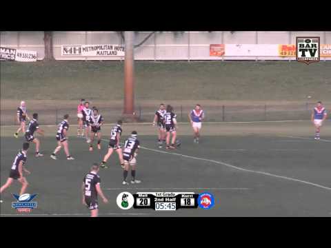 2015 Real NRL Round 12 1st Grade Highlights - Maitland Pickers v Kurri Kurri Bulldogs