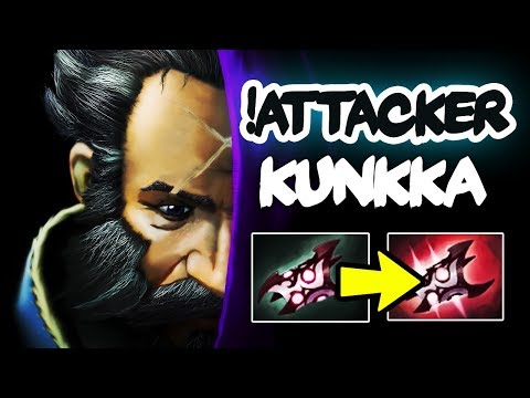 World's Best Kunkka Player !Attacker is Back! EPIC Gameplay Compilation Dota 2