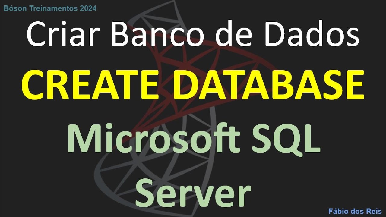 Como criar bancos de dados no SQL Server com CREATE DATABASE