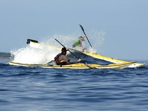 Rec Kayaking on the Ocean