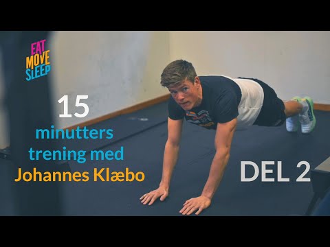 15 minutters trening med Johannes Høsflot Klæbo – DEL 2