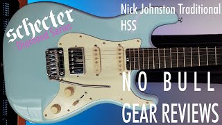 Video thumbnail for Schecter Nick Johnston Traditional HSS - Review | No Bull Gear Reviews by HandOfTaurus