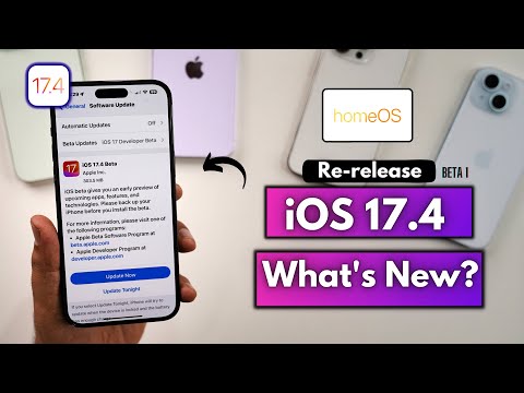 iOS 17.4 Beta 1 Re-release | HomeOS, iOS App Side-loading, New Browsers