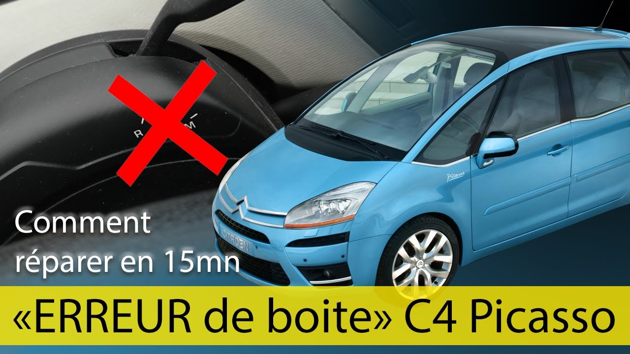 RÉPARATION - Comment réparer son levier de vitesse c4 Picasso (par un bricoleur du dimanche)