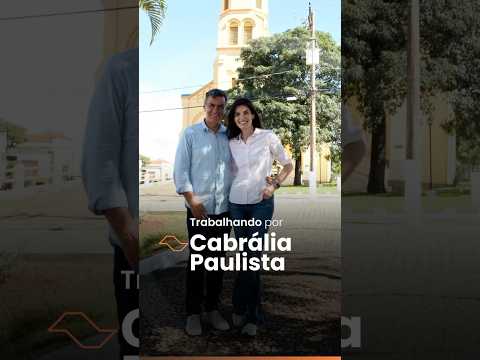 Cabrália Paulista já recebeu 2 milhões! Vem mais investimento e resultado para cidade!