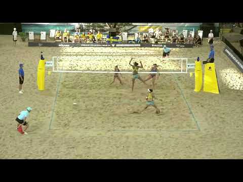 Duda /Ana Patricia (BRA)2 x0 Kloth/ Nuss(USA) Final /Hamburgo Elite/ Crono