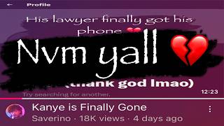 Nevermind Kanye is Back Again