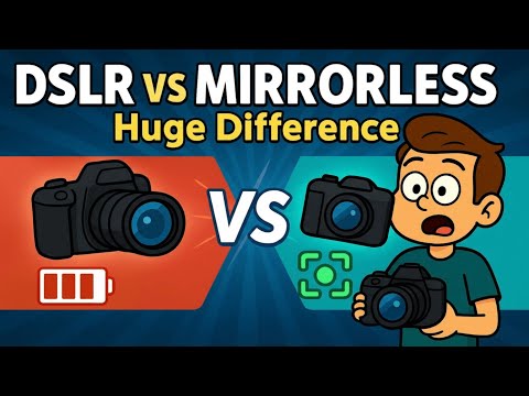 Mirrorless vs. DSLR Cameras: The REAL Winner (After 37 Years)