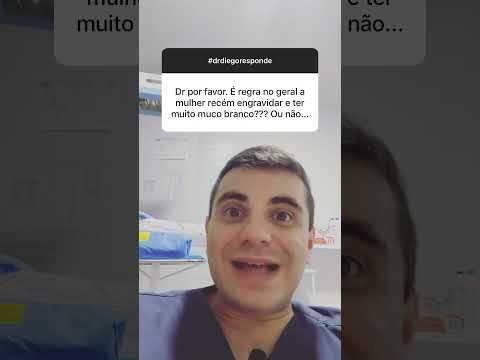 Pregnant with white discharge #drdiegoresponde #pregnancy #pregnant #gestation