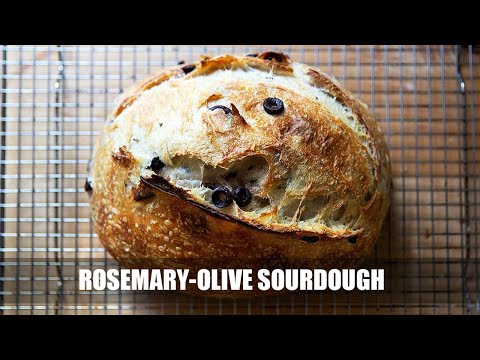 Rosemary-Olive Sourdough Bread + How to Add Inclusions to Your Sourdough Breads
