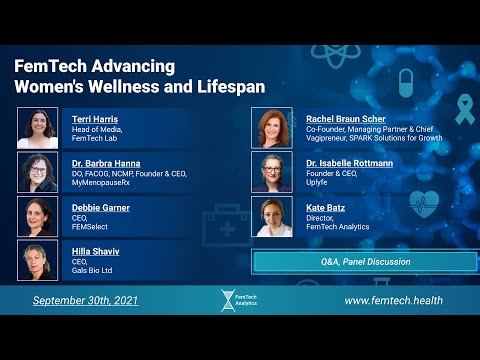 FemTech Advancing Womens Wellness and Lifespan Q A Panel Discussion 1