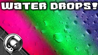 How To Spray Paint Water Drops - spray paint trick