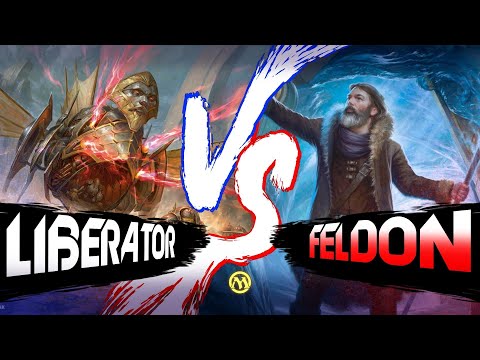 THATS SOOOO METAL! Liberator vs Feldon | Round 2 | NHE 100823 | Duel Commander