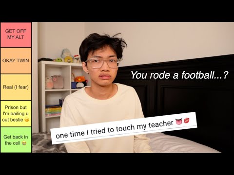 WHY ARE YOU COMMITTING CRIMES 😭|Ranking YOUR Most Downbad Confessions