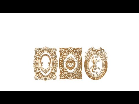 Anna Griffin Fancy French Frames Die Set