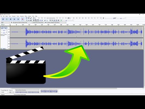 Extract Audio from your Videos in Seconds with AUDACITY