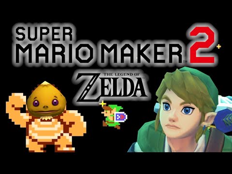 Super Mario Maker 2 - Zelda/Link Levels #4