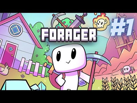 LETS PLAY FORAGER | DAY 1- TRY NOT TO STARVE