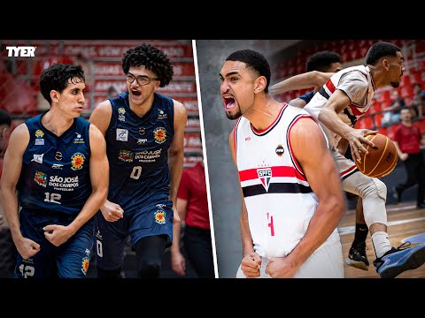 JOGO FOI DECIDIDO NA PRORROGAÇÃO‼️🏀🔥ESTADUAL SUB 20 - SP x SJC