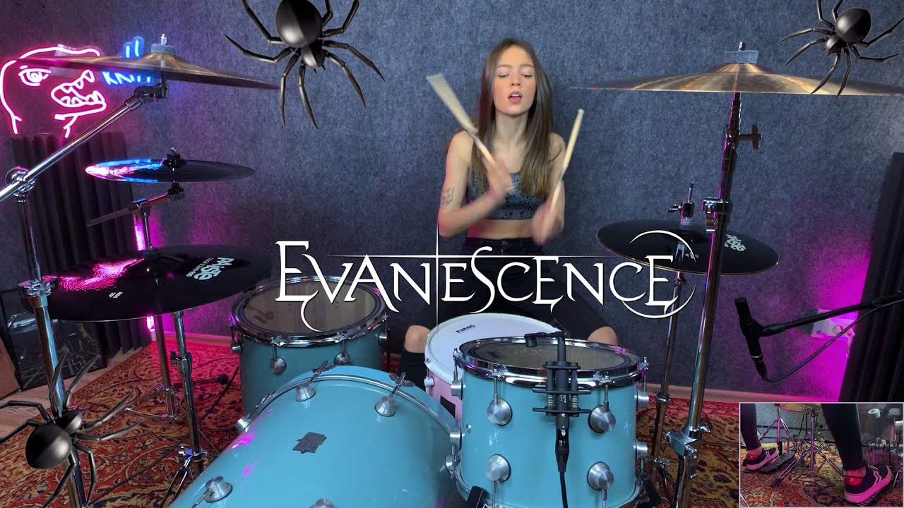 Bring Me To Life (Drum Cover by Kristina Rybalchenko) - Evanescence