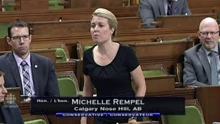 Michelle Rempel, Elizabeth May spar over the word 