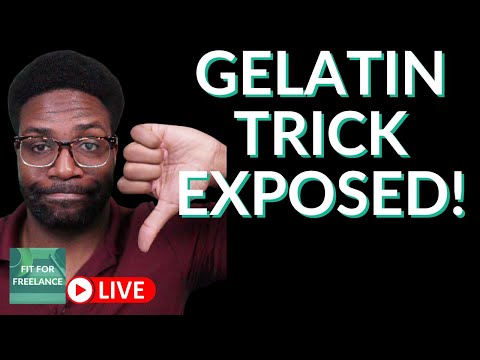 The Hidden Danger of the Gelatin Weight Loss Recipe "Gelatin Trick" Videos