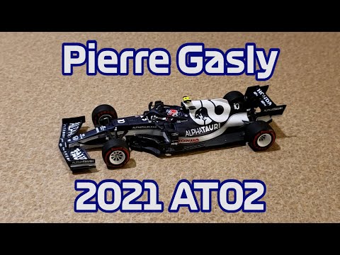 2021 Pierre Gasly AlphaTauri AT02 Spark Diecast Review