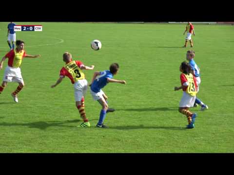 SV Houten O13-1 - CSV Apeldoorn O13-1 zaterdag 24 september 2016 competitie