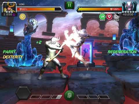 MCOC Carina Challenge: 3-Star Loki vs 5.4.6 Ultron. 29 hits!