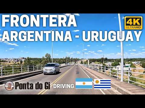 De COLÓN a PAYSANDÚ sin cortes #driving 2026 FRONTERA ARGENTINA - URUGUAY x PUENTE ARTIGAS completo