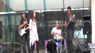 aishah davis band /quim quiñonero, aishah davis, jordi ortiz, steve de swardt