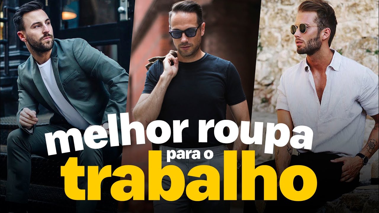 ROUPAS MASCULINAS para USAR NO TRABALHO! | MODA MASCULINA 2025