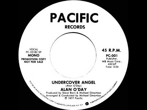 1977 Alan O”Day - Undercover Angel (mono radio promo 45)