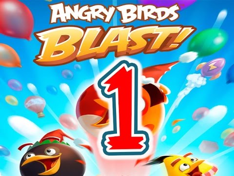 Angry Birds Blast Level 1 Let's Play  Walkthroug