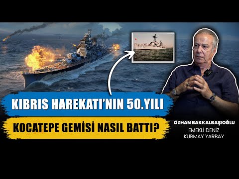 How Did the TCG Kocatepe Ship Sink? | 50th Anniversary of the Cyprus Operation | Retired Lieutena...
