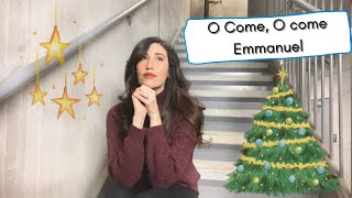 O Come, O Come Emmanuel in a public stairwell (AMAZING ACOUSTICS)