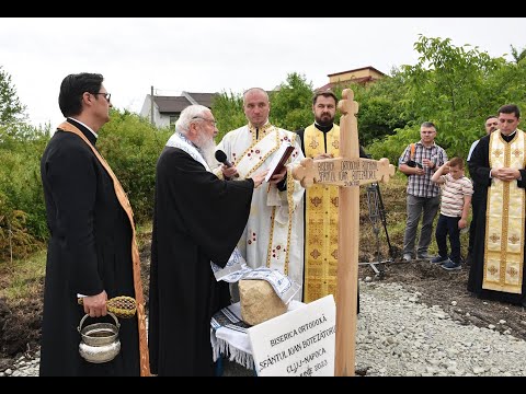 Cuvânt IPS Andrei: Punerea pietrei de temelie pentru noua biserică din cartierul clujean Europa