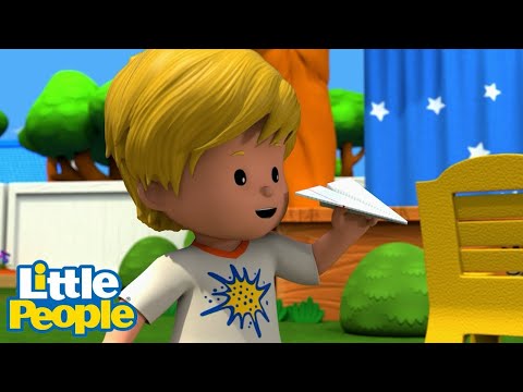 Fisher Price Little People | Paper Plane Contests | New Episodes | Kids Movie - Kids TV Series, Kingdom Kids Zone - Little People - Fisher Price