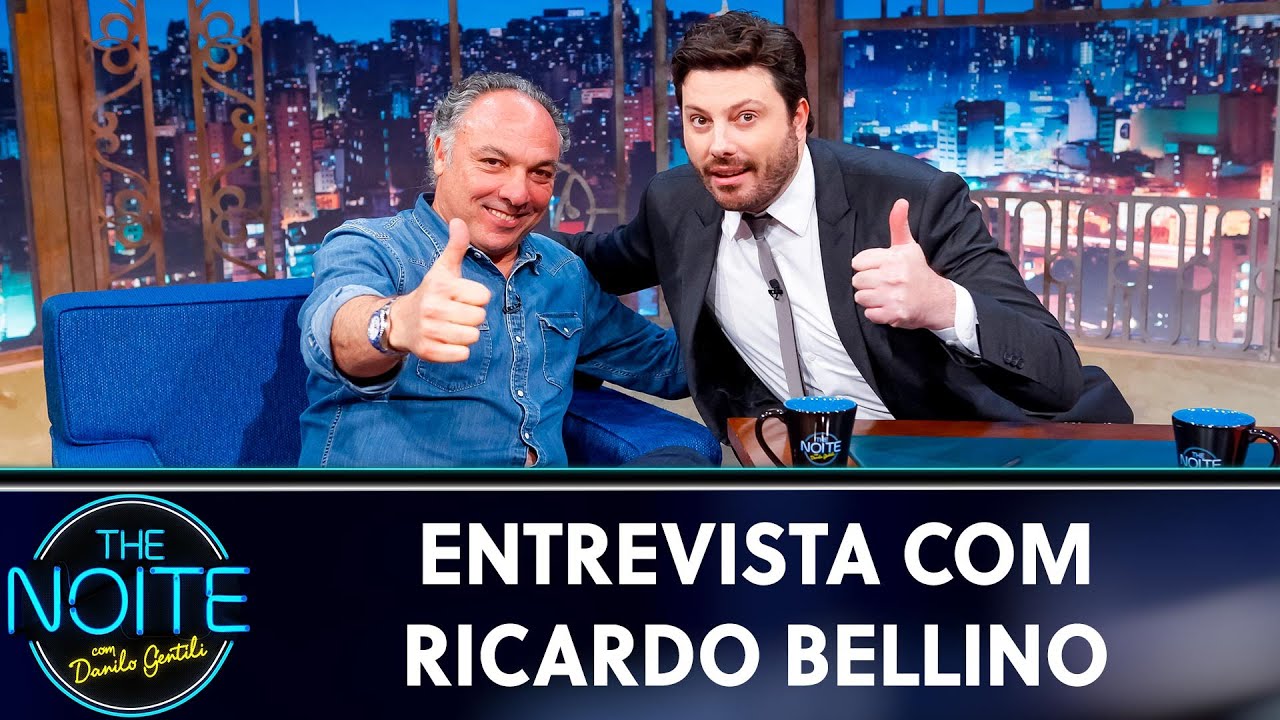 Entrevista com Ricardo Bellino | The Noite (17/05/2019)