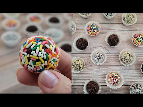 Brigadeiro | Brazilian Fudge Balls | Just 3 Ingredients | Super Easy!