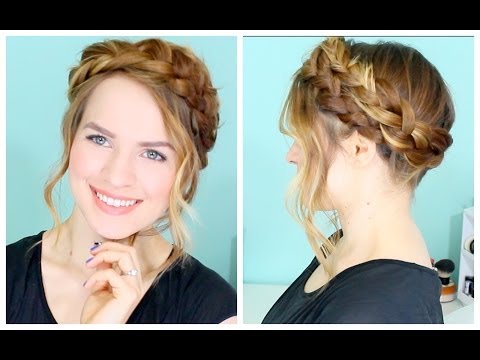 How to: Easy Crown Braid