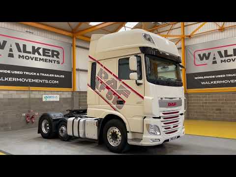 New In Stocklist For Sale: DAF XF106 FTP SUPER SPACE CAB *EURO 6* 6X2 TRACTOR UNIT – 2015 – CN15 OJP