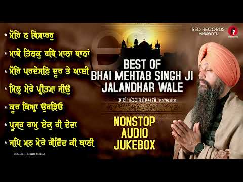 Best of Bh Mehtab singh ji jalandhar wale - Nonstop Shabad Gurbani Jukebox - RedRecordsGurbani 2024
