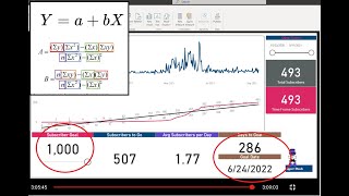 Download the video "Power Bi : Build a simple Linear Regression Equation in DAX to Predict a Goal"