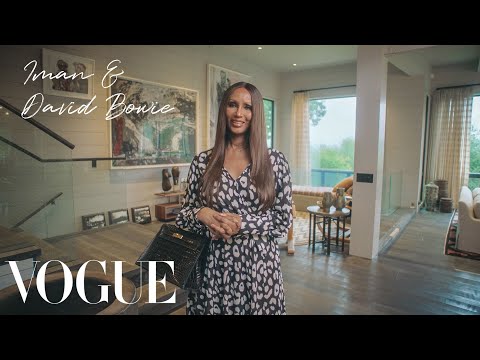 Iman Gives A Tour Of The House She Shared With David Bowie And It Will Turn Your Heart Into A Puddle Of Mush