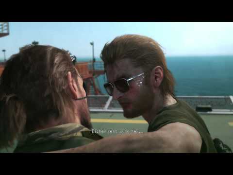Metal Gear Solid V: The Phantom Pain - Kazuhira Miller & Big Boss "We're Diamond Dogs" Cutscene PS4