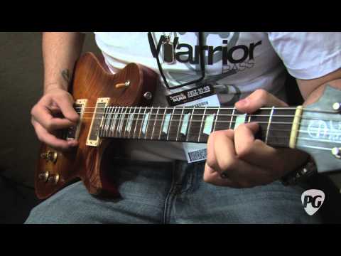 Summer NAMM '11 - Warrior Guitars Isabella '59 Demo
